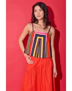 Alden Adair Reed Top - Red