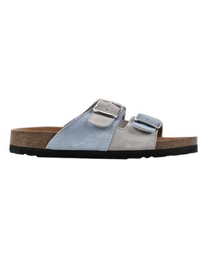 White Mountain Hippy Dusty Teai/Light/ Leather W33009-340 - Blue