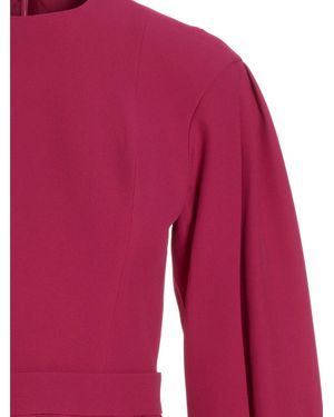 Giovanni bedin Viscose Short Dress - Red