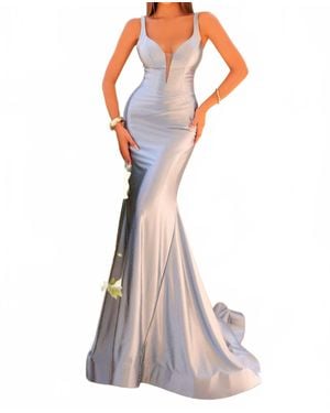 Clarisse Formal Dress - Blue
