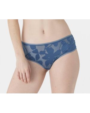 Maison Lejaby Ombrage Shorty Tanga - Blue