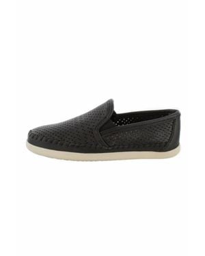 Minnetonka Pacific Leather Sneaker - Black