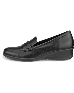 Ecco Felicia Penny Loafer - Black