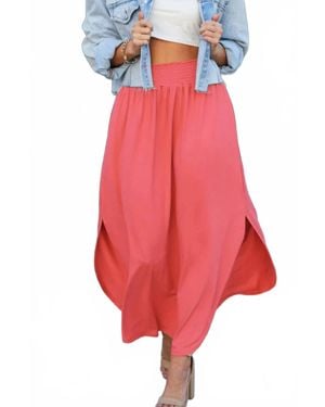 Ninexis Free Spirit Maxi Skirt - Red