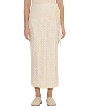 Holzweiler Kelp Crochet Skirt - Natural