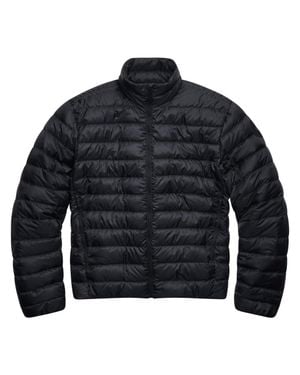 Canada Goose Quilted Lightweight Jacket With High Collar - Blue