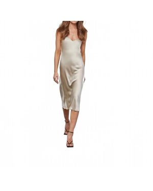 d'Offay Gigi Slip Dress - Metallic