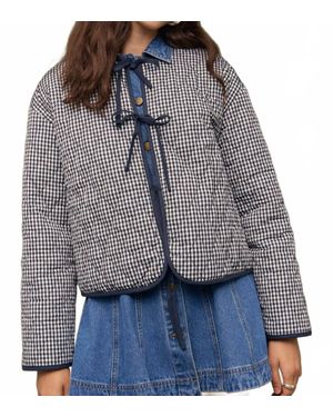 MINKPINK Joe Reversible Quilted Jacket - Black