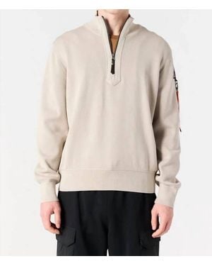 Parajumpers Basic Scoe Crewneck Sweater - Natural