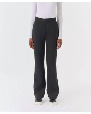 ATM Ponte Straight Leg Pant In Black