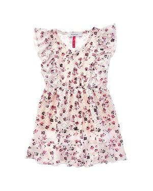 Marion Eyelet Dress - Pink
