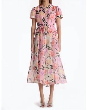 CHRISTY LYNN Nate Midi Skirt - Pink