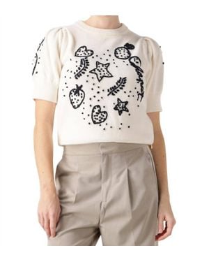 FABIENNE CHAPOT Edo Sweater - Gray