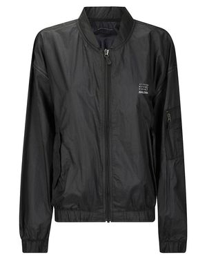 MM6 MAISON MARGIELA X SALOMON Long-Sleeved Nylon Jacket - Black