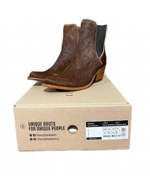 Liberty Black Granizo Cafe Booties - Brown