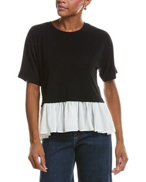 Cece Blouson Top - Black