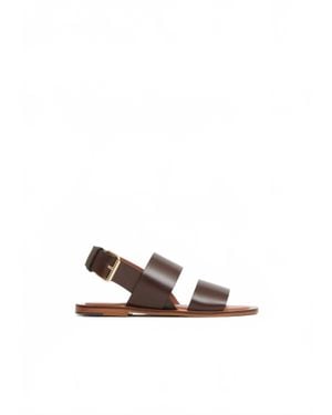 Mansur Gavriel Double Strap Sandal - White