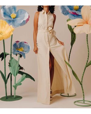 LOVE THE LABEL Arlene Midi Dress - Natural