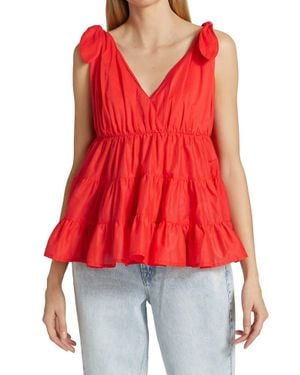 Merlette Dunand Blouse - Red