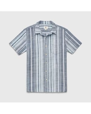Surfside Supply Joey Stripe Shirt - Blue