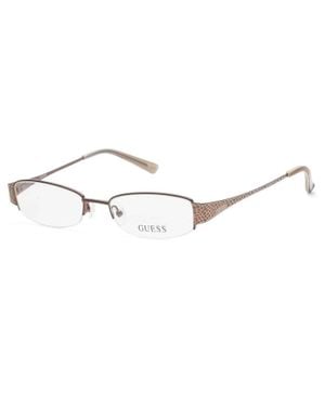 Guess 51Mm Eyeglasses - Metallic