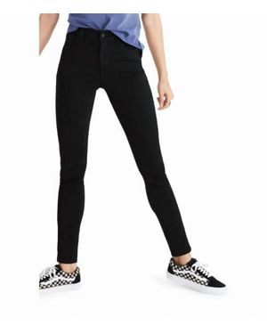 Madewell Roadtripper Bennett High Rise Denim Skinny Jeans - Black