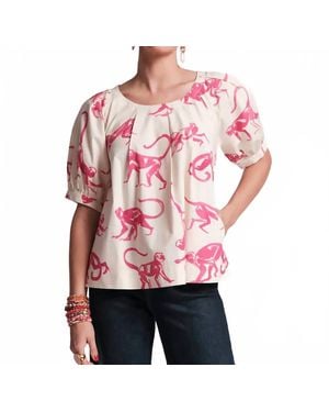 Frances Valentine Zonda Top - Pink