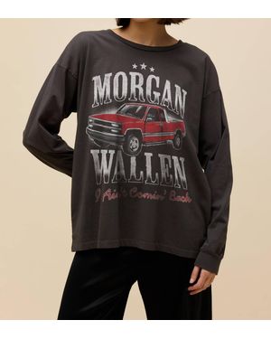 Daydreamer Morgan Wallen Ain'T Coming Back Merch Long Sleeve - Black