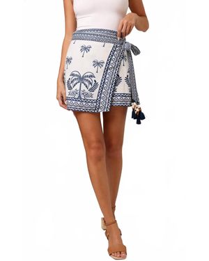 Shore Projects Willow Wrap Skirt - Multicolor