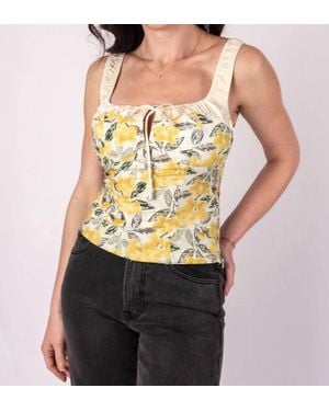 Astr The Label] Milkmaid Top - Natural