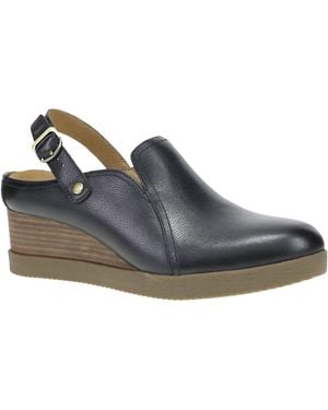 Dansko Sherian Waterproof Milled Leather Sandals - Blue