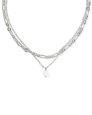 Kendra Scott Ashton Strand Necklace - Metallic