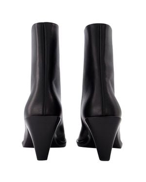 靴 Elleme Zipped pointed heal boots Elleme Zipped pointed heal boots