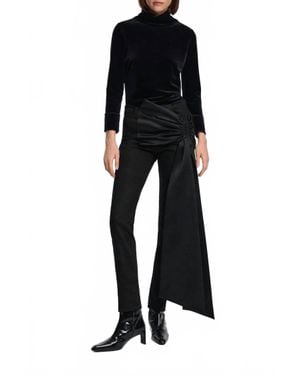 Dorothee Schumacher Shiny Moment Pants - Black