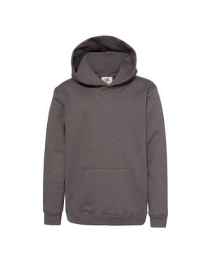 Hanes Ecosmart Youth Hooded Sweatshirt - Gray