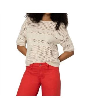 Sanctuary Openwork Tee - Red