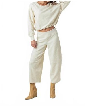 Sundays Audelia Wide Leg Pants - Natural