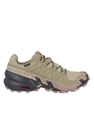 Salomon Trail-Ready Gtx Shoes With Padded Collar - Brown