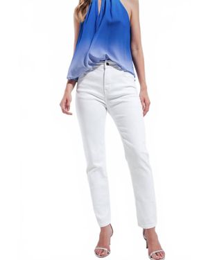 Q2 Stretch Cotton Skinny Jeans - Blue