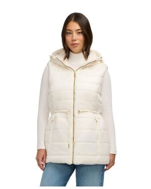 Pajar Isabelle Lightweight Reversible Faux Mink Vest - White