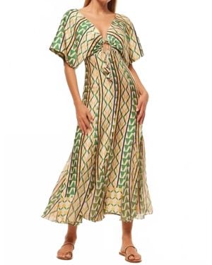 MISA Los Angles Irena Dress - Yellow