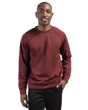 Clique Lift Eco Performance Crewneck Sweatshirt - Red