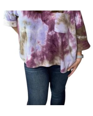 Honeyme Boxy Top - Blue