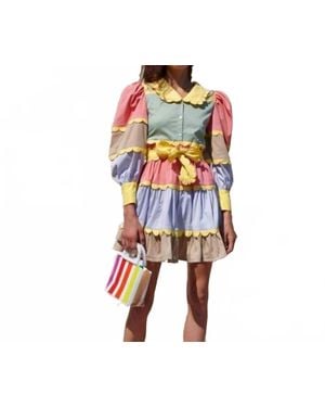 Celiab Aries Mini Dress - Orange