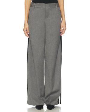 Alice + Olivia Stu Ultra Baggy Pants - Gray
