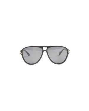Amiri Aviator Logo Sunglasses - Gray