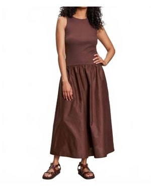 Sanctuary Take Me Away Dress - Brown