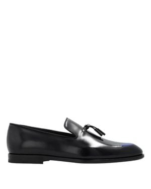 Ferragamo Ferragamo Florida Leather Tassel Loafers - Black