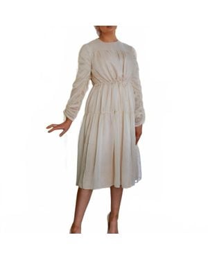 Esteem Couture Ny Rosa Long Sleeve Dress - Gray