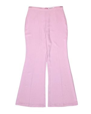 Amanda Uprichard Wide-Leg Pants - Pink